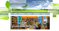 Desktop Screenshot of belarraherboristeria.com